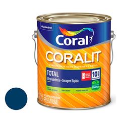 Tinta Esmalte Sintético Brilhante Coralit Total 3,6L Azul Del Rey CORAL/ REF. 5202895