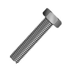 Parafuso Sextavado 5/6 x 3.1/2 Rosca Inteira Zincado Branco CISER / REF. 13022001X
