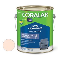 Tinta Acrílica Fosca 3,6 Litros Coralar mais Econômico Areia CORAL / REF. 5202061