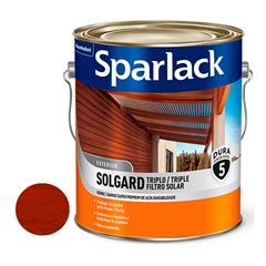 Verniz Triplo Filtro Solar Acetinado Sparlack Solgard 3,6L Mogno CORAL / REF. 5203139 