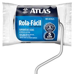 Rolo de Lã Sintética Rola-Fácil 5cm com Cabo ATLAS / REF. AT705/5
