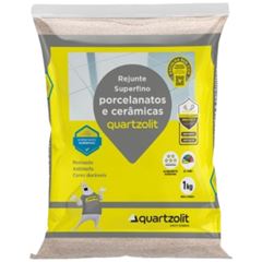 Rejunte Porcelanatos e Cerâmicas 1kg Marrom Café QUARTZOLIT / REF. 0110.00049.0015FD