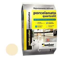 Rejunte Porcelanatos e Cerâmicas 1kg Palha QUARTZOLIT / REF. 0110.00045.0015FD