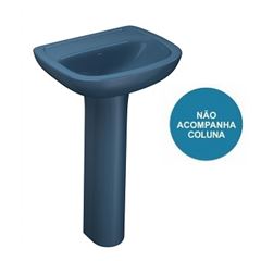 Lavatório para Coluna Aspen e Vogue Plus 355x455mm Azul - L.510.51 - DECA