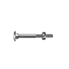 Parafuso Francês Aço 1/4x4.1/2 Zincado - Ref. 10017301 - CISER