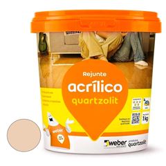 Rejunte Acrílico 1kg Bege QUARTZOLIT / REF. 0286.00013.0006CX