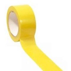 Fita de Advertência Laminada Xadrez Amarelo e Preto  5cm x 16,4m - Coletor  Digital - Coletores de Impressão Digital