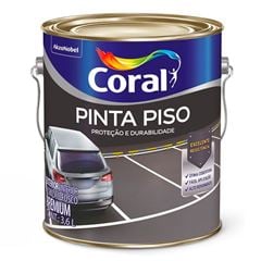 Tinta Acrílica Fosca Pinta Piso 3,6L Vermelho Segurança CORAL/ REF. 5207147