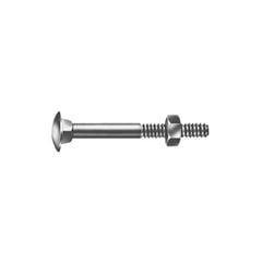 Parafuso Francês Aço 3/8x1 Zincado - Ref. 10026001 - CISER