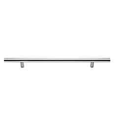 Puxador Inox Tubular 400mm Escovado SILVANA / REF. 97506