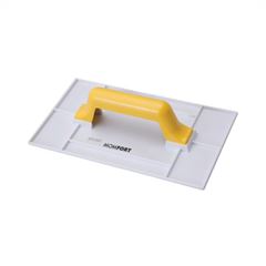 Desempenadeira de PVC Lisa para Grafiato 17 x 30cm Branco MOMFORT / REF. 416017