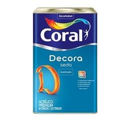 Tinta Base Acrílica Acetinado Decora Seda T 16 Litros - Ref. 5229658 - CORAL