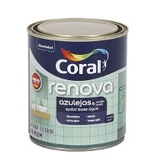 Tinta Base Água Brilhante Renova Azulejos PM 800ml CORAL / REF. 5221214