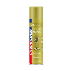 Tinta Spray Metálica 400ml Dourado CHEMICOLOR / REF. 0680199