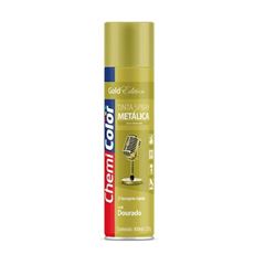 Tinta Spray Metálica Dourado 400ml - Ref. 680199 - CHEMICOLOR