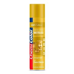 Tinta Spray Metálica 400ml Ouro Clássico CHEMICOLOR / REF. 0680187