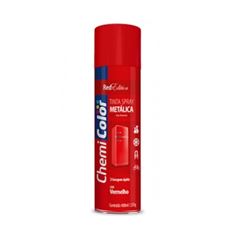 Tinta Spray Metálica 400ml Vermelho - Ref. 680103 - CHEMICOLOR