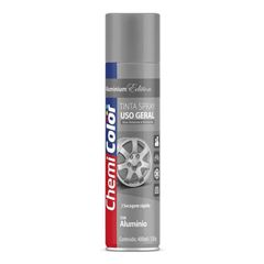 Tinta Spray Uso Geral 400ml Alumínio CHEMICOLOR / REF. 0680088