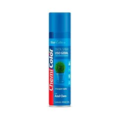 Tinta Spray Uso Geral 400ml Azul Claro CHEMICOLOR / REF. 0680090