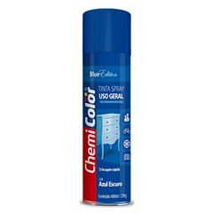 Tinta Spray Uso Geral 400ml Azul Escuro - Ref. 680135 - CHEMICOLOR