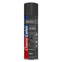 Tinta Spray Uso Geral 400ml Grafite - Ref. 680093 - CHEMICOLOR