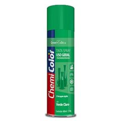 Tinta Spray Uso Geral 400ml Verde Claro - Ref. 680133 - CHEMICOLOR
