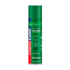 Tinta Spray Uso Geral 400ml Verde Escuro CHEMICOLOR / REF. 0680087