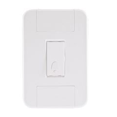 Interruptor 4X2 Pulsador Campainha 10A/250V Tablet Branco - Ref. 57240/007 - TRAMONTINA