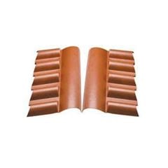 Cumeeira PVC 0,88cm Central Superior Cerâmica - Ref. 0902010103 - ARAFORROS