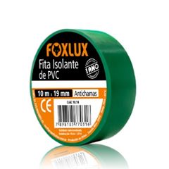 Fita Isolante 19mm x 10m Verde - Ref. 10.14 - FOXLUX