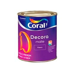 Tinta Base Acrílica Fosca Decora P 800ml - Ref. 5239101 - CORAL