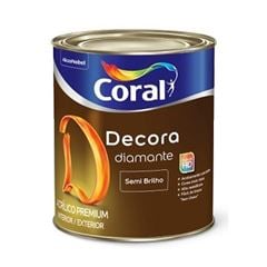 Tinta Base Acrílica Semibrilho Decora MF 800ml - Ref. 5238406 - CORAL