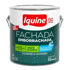 Tinta Acrílica Fosca 3,6L Fachada Emborrachada Branco Neve IQUINE / REF. 246300201