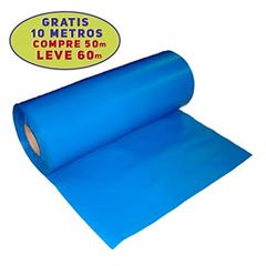 Lona Plástica 4x50m 24kg Azul - Ref. 109 - MAXILONA 