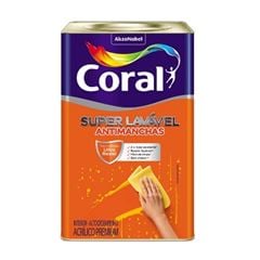 Tinta Base Acrílica Super Lavável MF 16 Litros - Ref. 5238868 - CORAL