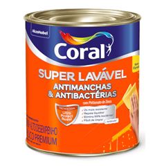 Tinta Base Acrílica Super Lavável MF 800ml - Ref. 5238870 - CORAL