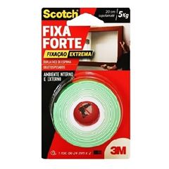 Fita Dupla Face 25mmx2m Fixa Forte Extreme - Ref. HB004492250 - 3M