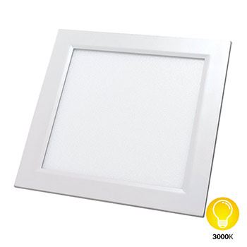 Luminária Plafon Led 6w 3000k Bivolt Embutir Quadrado Branco - Ref. DI48283 - DILUX