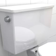 Acionador Lateral para Caixa Acoplada Cromado - Ref.340212-46 - BLUKIT