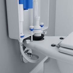 Vedante de Borracha para Caixa Acoplada - Ref. 340203-412 - BLUKIT