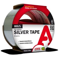 Fita Polietileno 45mmx05m Silver Tape Prata - Ref.34088108963 - ADERE