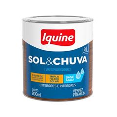 Verniz Brilhante 900ml Sol e Chuva Incolor Base Água - Ref.278300104 - IQUINE