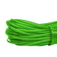 Espaguete PVC 5x6,8mm Verde 1kg - Ref.406 - PLASTMAR