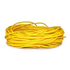 Espaguete PVC 5x6,8mm Amarelo Opaco 1kg - Ref.362 - PLASTMAR