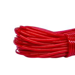 Espaguete PVC 5x6,8mm Vermelho 1kg - Ref.418 - PLASTMAR