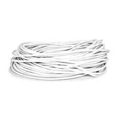 Espaguete PVC 5x6,8mm Branco 1kg - Ref.374 - PLASTMAR