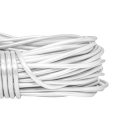 Espaguete PVC 5x6,8mm Branco 1kg - Ref.374 - PLASTMAR