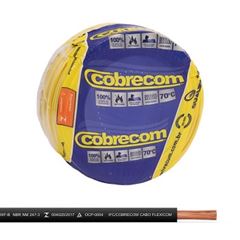 Cabo Flexível 2,5mm 100m 750v Preto - Ref.1150504401-100m - COBRECOM