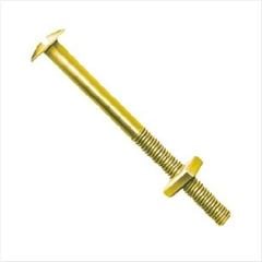 Parafuso Cama Aço 1/4x120 Fendado Bicromatizado - Ref. 08675 - JOMARCA