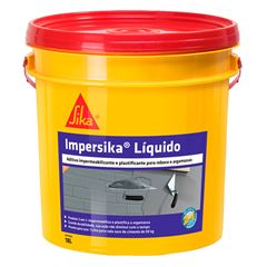 Aditivo Impermeabilizante e plastificante 18L Argamassa/Chapisco IMPERSIKA - Ref. 427911 - SIKA